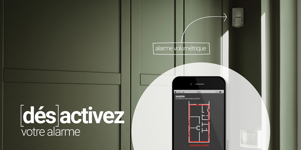 Activez votre alarme, votre sécurité c'est votre bien-être